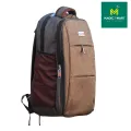 Fedex Stylish light weight long lasting cotton canvas backpack with laptop compartment. 