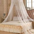 Elegent Le House Bedding Decor Sweet Round Bed Canopy Dome Mosquito Net.