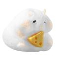 Hamster Sensory Toy Kids Fidget Toy With Cheese Squishy Squeeze Toy Cute Sensory Toy Soft Hamster Toy Fidget Squeeze Toy For.
