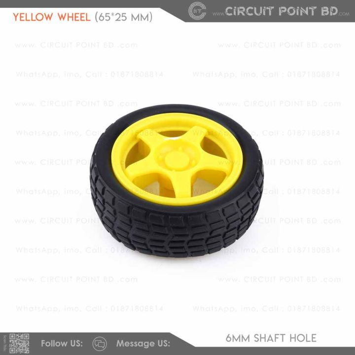 4%20Pcs%20-%20Robotic%20Yellow%20Wheel%2065x25mm%20for%20DC%203V-6V%20Motors%20%E2%80%93%20Smart%20RC%20Car%20Wheel%20with%20Durable%20Rubber%20Tire,%20Yellow%20Plastic,%20for%20Arduino%20DIY%20Projects%20-%20Image%203