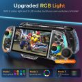 IINE Switch Handheld Controller One-Piece Joypad Controller with Hall Effect Joystick Macro Setting for Nintendo Switch/OLED. 