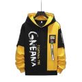 Black+Yellow Color New Styile Winter  Hoodie for Man - Hoodie For Men - Winter Collection For Men - Hoodie For Men - Hoodie - Hudi For Men. 