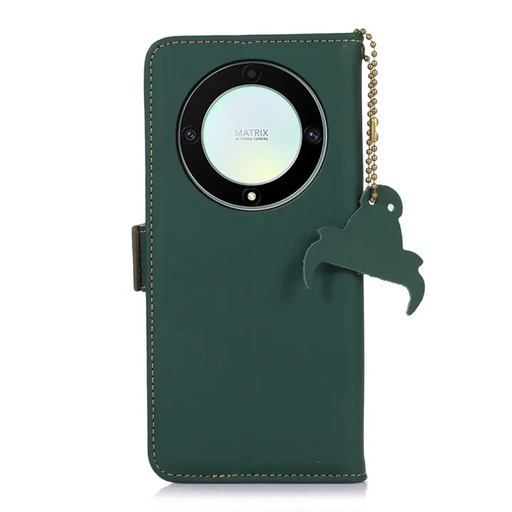 For%20Honor%20X9a%204G%20Leather%20Magnetic%20RFID%20Leather%20Phone%20Case%20-%20Image%203