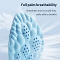 Unisex 4D Massage Shoes Pad Super Soft Latex Sports Insole For Feet Running Basket Shoe Sole Arch Support Orthopedic Inserts. 