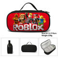 ROBLOX Primary School Pencil Bag Children's Pencil Case Stationery Box Anime Kawaii Cartoon School Bag Mochila. 