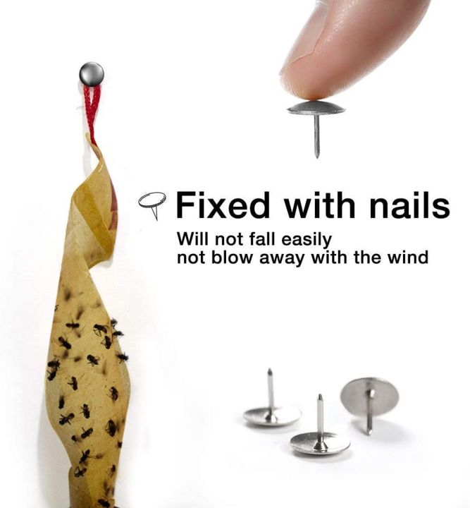 16Pcs%20Fly%20Sticky%20Paper%20Strip%20Strong%20Glue%20Double%20Sided%20Flies%20Paper%20Strips%20Flying%20Insect%20Bug%20Mosquitos%20Catcher%20Roll%20Tape%20-%20Image%203