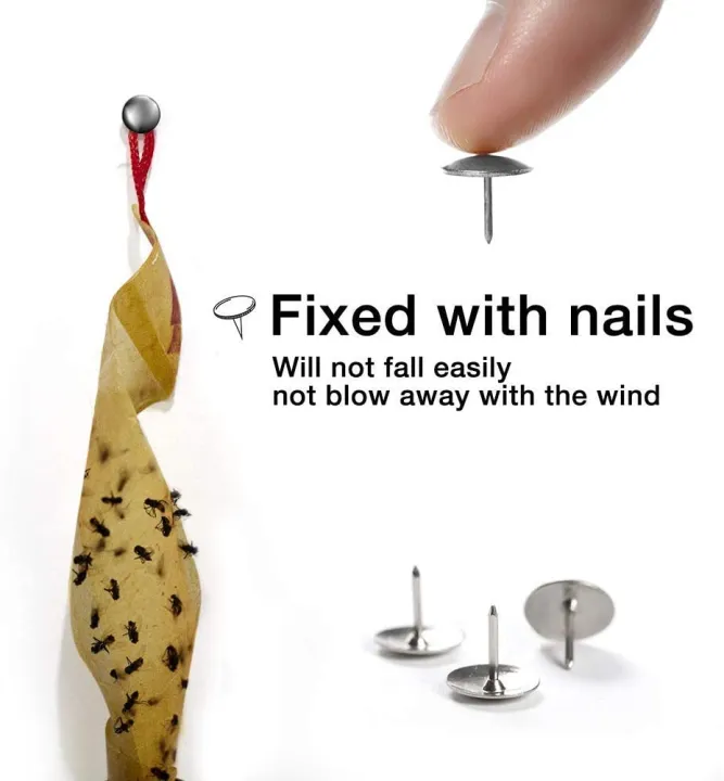 16Pcs%20Fly%20Sticky%20Paper%20Strip%20Strong%20Glue%20Double%20Sided%20Flies%20Paper%20Strips%20Flying%20Insect%20Bug%20Mosquitos%20Catcher%20Roll%20Tape%20-%20Image%203