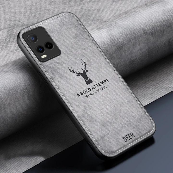 New%20Phone%20case%20Vivo%20Y33s%20Y%2033s%20Back%20cover%20Fabric%20Luxury%20Deer%20Cloth%20Frosted%20Shockproof%20Soft%20Silicone%20Edges%20Hard%20Cute%20Cover%20Vivo%20Y33s%20V2109%20-%20Image%208
