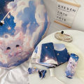 Cat Umbrella Full Automatic New Smart Umbrella For Women Stong Stond Sun Protection UV Sombrilla.