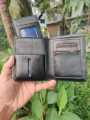 Kroyshala Black  Men's Wallet: Classic Slim Premium Crafted from 100% Pure Cow Leather, wallet for men. 