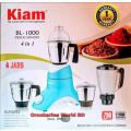 Kiam Mixer Blender & grinder bl 1000 4 IN 1. 