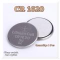 CR 1620 Lithium coin cell Battery: 1 pcs. 