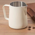 Milk Frothing Jug Round Spout Latte Art Jug Milk Pitcher Frother Professional Barista Milk Steaming Jug.