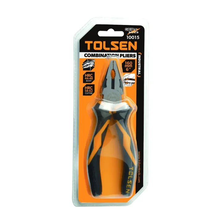 TOLSEN%20(%206"%20%7C%208"%20)%20Combination%20Pliers%20CrV,%20Black%20Finish,%20Industrial%20Grade,%20GRIPro%20Series,%20Available%20in%202%20Sizes%20(%206"%20%7C%208"%20),%20Model:%2010015%20%7C%2010017%20-%20Image%202