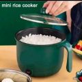 Electric Cooking Pot Multifunctional Nonstick Household Cooking Pot 1-2 Person Single/Double Layer Hot Pot Electric Rice Cooker Machine.