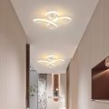LED Ceiling Lights, Creative Flower Shape LED Ceiling Lamp, Chandeliers Ceiling Light for living Room 3 Color White, Warm, Natural White Bedroom Kitchen.