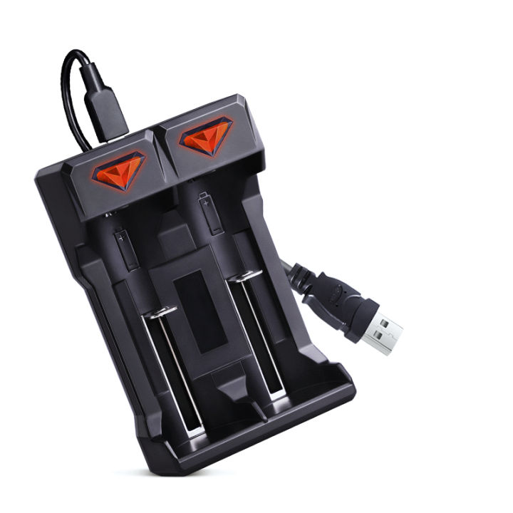 Doublepow%20UK21%20Micro%20USB%20Port%20Dual%20Slot%20Universal%203.7V%20Li-ion%20Battery%20Charger%20for%2018650/26650/18500/14500/10440/16340%20etc%20Lithium%20Battery%20Fast%20Charger%20with%20Full%20Charge%20Indication%20System%20-%201%20Piece%20Charger%20-%20Image%202