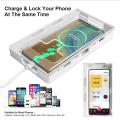 Mobile Phone Jail Timer Lock Box Safe Smartphone Storage Box Locking Container. 