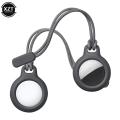 Secure Holder with Strap for Apple Airtag Case Protective Cover Bumper Tracker Accessories Anti-scratch Keychain Air tag case.