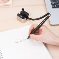 Deli E6797 Black Gel Ink 0.7mm Desk Pen Stand. 