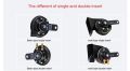 DENSO Car  Horns Waterproof Universal  indonesian  12V loud Snail - indonesia (single pin/ double pin). 