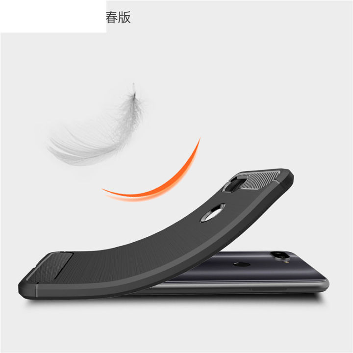 Soft%20Silicone%20TPU%20Phone%20Case%20Carbon%20Fiber%20Texture%20Brushed%20Phone%20Casing%20For%20Xiaomi%20CC9E/A3%20&%20Redmi%20Note8%20-%20Image%205