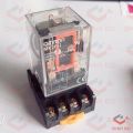 MK2P-I 10A 220V AC Electromagnetic Relay With 8 Pin Base Coil Voltage AC 220V Relay Switches 2 Pole Use For Household & Industrial. 