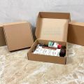 5 pcs Die Cut Box (Brown) 13 x 10 x 3 Inc Folding Type Courier Small Mini Mailer Packaging Shipping Box Boxes E-commerce Packaging Business Parcel Box 13" x 10"x 3" Gift Birthday Wedding Book Literature Product Small Carton 13x10x3 in box 13103 Packaging. 