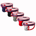 Mens Panties male Underwear Men Jockstrap Briefs Gay Slip Homme Cotton Underpants Thongs Strings tanga Pouch Jocks.