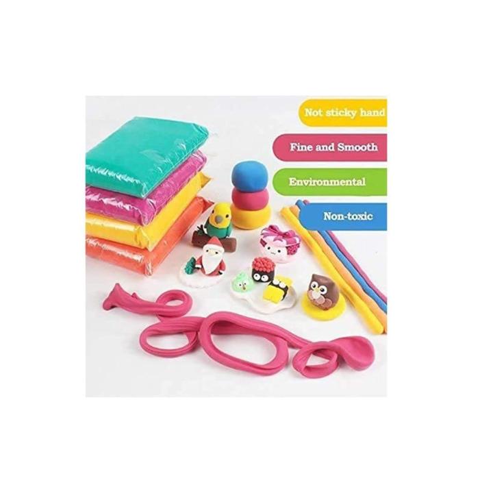 Clay Putty Kit with Tools Modeling 12 Different Color Clay (Pack of 12pcs)