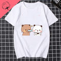 Bubu Dudu hangaii Pure cotton T Shirt Funny Comic Anime couple Top Graphic Comic Manga Unisex Summer Clothes Harajuku cartoons.