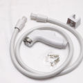 Push Shower Set- Commode Shower Set -Push Button Shower -set Bathroom Sprayer set White.
