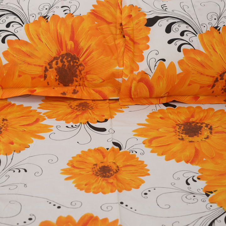 Digital%20Home%20Tex%20Cotton%207.5%20Feet%20By%208%20Feet%20King%20Size%20Bedsheet%20With%20Two%20Pillow%20Covers%20-%20Bed%20Sheet%20-%20Image%205