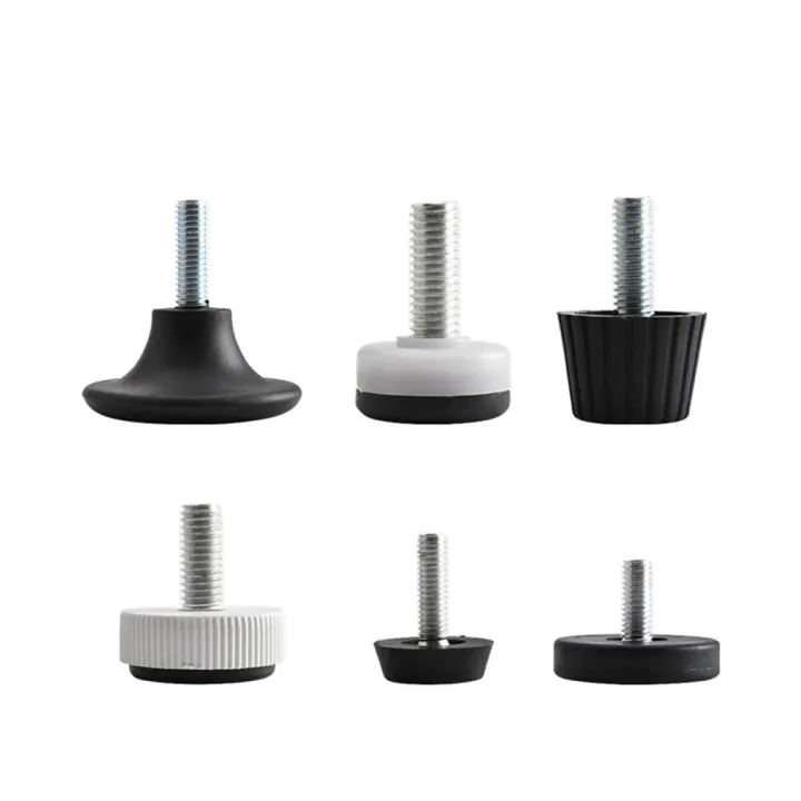 5PCS Furniture Adjustable Bolt Chair Feet Level Floor Protector Leg Pad Base M10 M8 M6 Sofa Cabinet Table Mute Damping Anti-skid