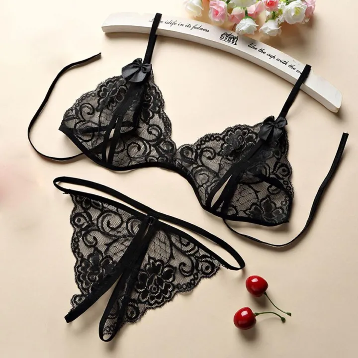 Transparent Inner 【VisioN Shop】Women Transparent Invisible Push Up Bra Underwear Lace ...