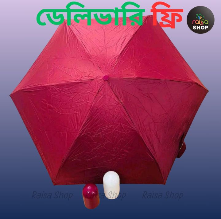 RAISA%207"%20Mini%20Folding%20Capsule%20Umbrella%20%E2%80%93%20Ultra-Portable%20&%20Stylish%20Compact%20Umbrella%20in%20Cute%20Case%20-%20Image%206