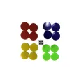 Ludo Board with Guti and Chhakka - Large Size for Fun Family Gaming Easy to Use and Maintain. 