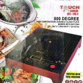 Miyako Electric Tuch Cooker (Infarter) ATC 20E3 HIGH TEMPERETURATURE  DURABLE Glass Plate Works with Any Pan. 