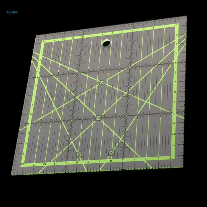 3x1%20Piece%20Plastic%20Quilting%20Template%20Patchwork%20Tailor%20Sewing%20Ruler%20Square%20-%20Image%204