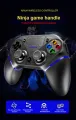 For PS4/PS3/PC/Android/IOS mobile phone Bluetooth wireless gamepad game controller with vibration programming function. 