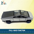 Alloy Die cast Metal 1:32 Scale XinHaoDi Tesla Model Zinc Alloy Car Shell DIE-CAST MODEL Metal Car Latest Pull & Back Car With Music & light Gift For Children.