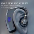 TOHAYIE V9 Pro Business Earphone 5.1 Bluetooth Wireless Headphones Ear Hook Hi-Fi Stereo Headset Hands Free Sports Earbuds with Mic.