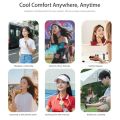 Mini Turbo Jet Fan Turbine Outdoor Jet Brushless Motor Portable Handheld Cooling Appliance Blower Kica USB Recharge Hair Dryer. 
