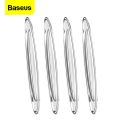 Baseus 4PCS Car Door Protection Protective Sticker Airbag Bumper Universal TPU Transparent Anti-Collision Strip. 