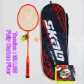 Skalo Badminton Racket String Tension 32 LBS Mashing Gadding Fully complete Racket. 