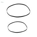 （New）156mm Phonograph Record Player Belt Turntable Belt for Record Player Part. 