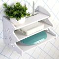 Double Layer Wall Mounted Wifi Router Stand Wifi Router Storage Rack Set 3 Layer Wifi Storage Rack. 
