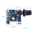 DC Brushless Motor Driver Module BLDC Motor Controller DC 5V-12V Speed Switch Driver Board. 