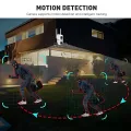 6MP (3MP+3MP) Dual Lens Semi-Outdoor WiFi PTZ Security Camera | Night Vision | Two-Way Audio | 365 Days Warranty. 