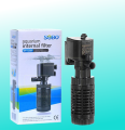 SOBO (WP-1000F to WP-3200F) 15W Internal/Underwater Water Filter Pump + Oxygen/Air Pusher - Mechanical & Biological Filtration For Salt Water & Fresh Water Aquariums. 